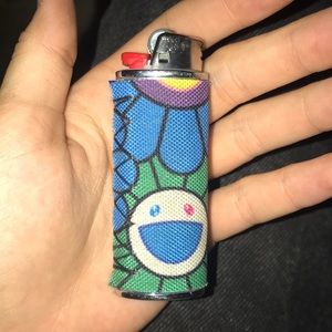 AUTHENTIC TAKASHI MURAKAMI lighter case.